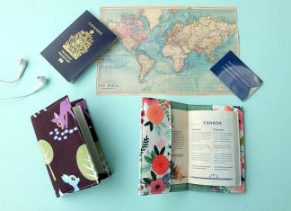 Cách làm bao đựng passport handmade