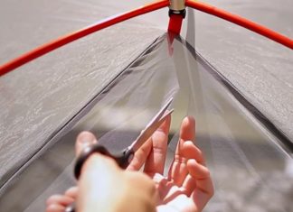 Làm thế nào để vá lều cắm trại khi bị rách?