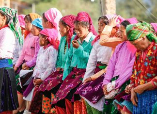 Chợ tình Khâu Vai Hà Giang 2019 và những lưu ý khi đến chợ tình Hà Giang Những cô gái trong phiên chợ tình Hà Giang