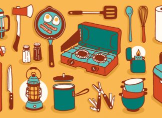 List những dụng cụ nấu nướng cần chuẩn bị khi đi cắm trại