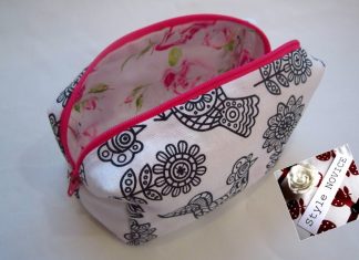 Cách làm túi hộp đựng mỹ phẩm handmade