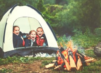 Làm thế nào để thiết lập một khu cắm trại thoải mái?