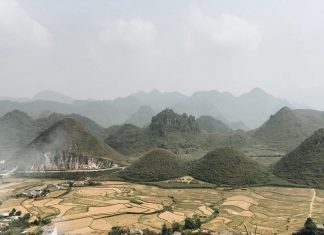 Núi đôi Quản Bạ ở đâu? Chỉ đường đi núi đôi Quản Bạ Hà Giang núi đôi quản bạ Hà Giang