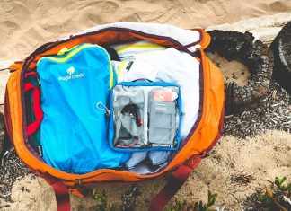 Thương hiệu Eagle Creek túi đựng quần áo đồ dùng cá nhân Eaglecreek