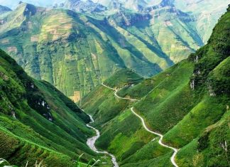 Khoảng cách từ Hà Nội Hà Giang bao nhiêu km? Hướng dẫn chỉ đường từ A-Z những cung đường đèo Hà Giang từ trên cao