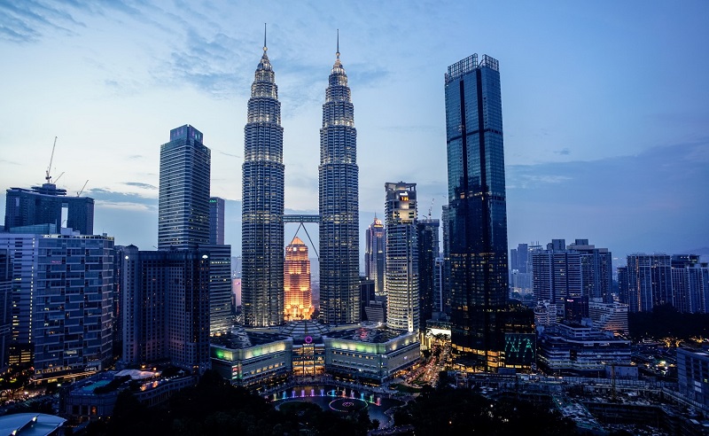 Tòa nhà tháp đôi biểu tượng tại Singapore