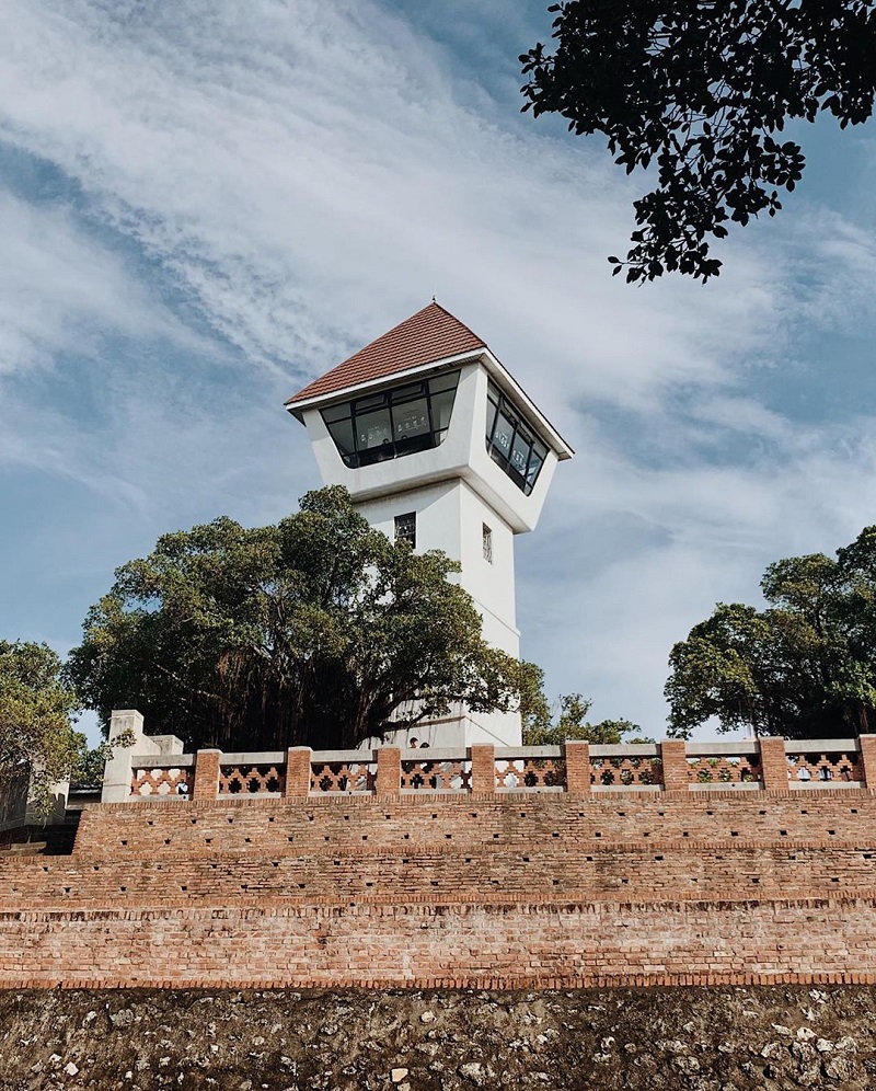 Pháo đài An Bình được xây dựng từ thế kỷ 17 dưới thời Hà Lan đô hộ Đài Loan