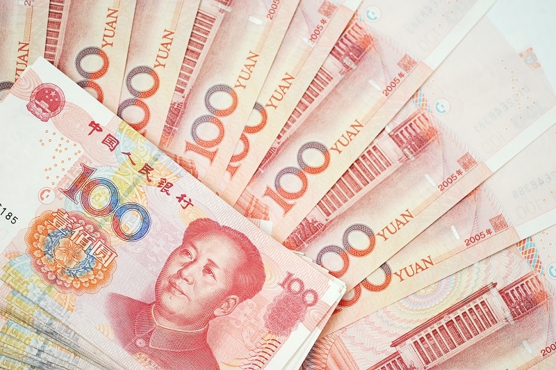 Tiền giấy mệnh giá 100 tệ của Trung Quốc