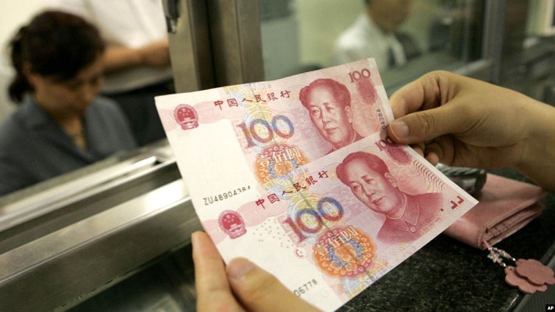 Tiền giấy 100 tệ Trung Quốc