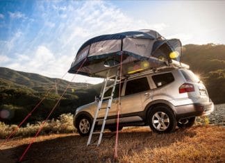 Cách chọn lều cắm trại trên nóc xe