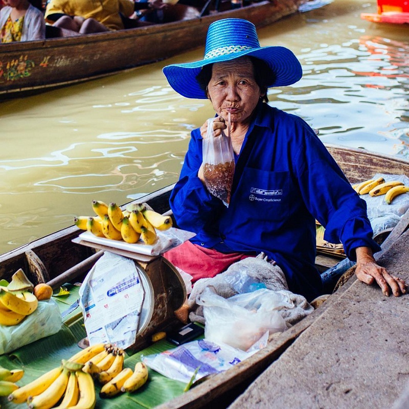 chợ nổi Thái Lan
