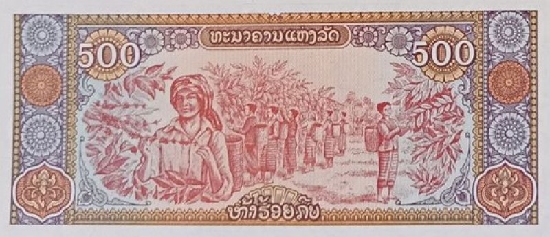 Đồng 500 Lak tiền Lào