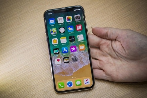 màn hình tràn viền của iphone x