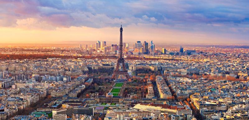 Toàn cảnh thành phố Paris của Pháp
