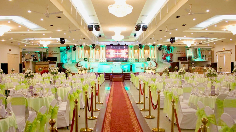 Không gian tổ chức tiệc cưới ở nhà hàng Hải Phương Vũng Tàu