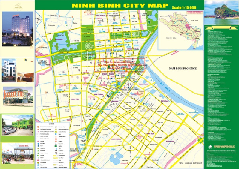 Bản đồ thành phố Ninh Bình