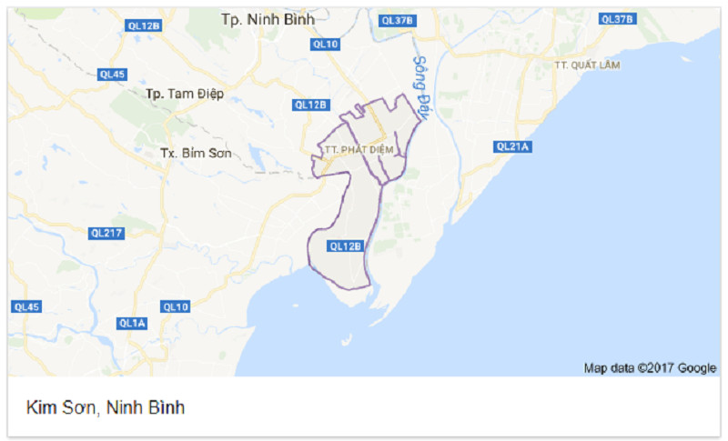 Bản đồ du lịch cụm Kim Sơn - Yên Mô - Tam Điệp