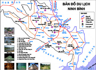 Bản đồ du lịch Ninh Bình đầy đủ các địa điểm kèm lịch trình chi tiết bản đồ du lịch ninh bình