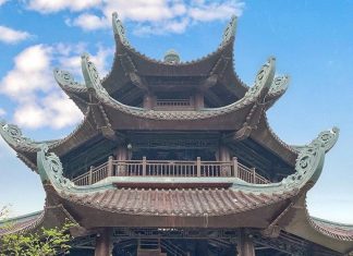 Lễ hội Chùa Bái Đính Ninh Bình được tổ chức khi nào? Một số lưu ý khi đi chùa Bái Đính Khuôn viên chùa Bái Đính Ninh Bình