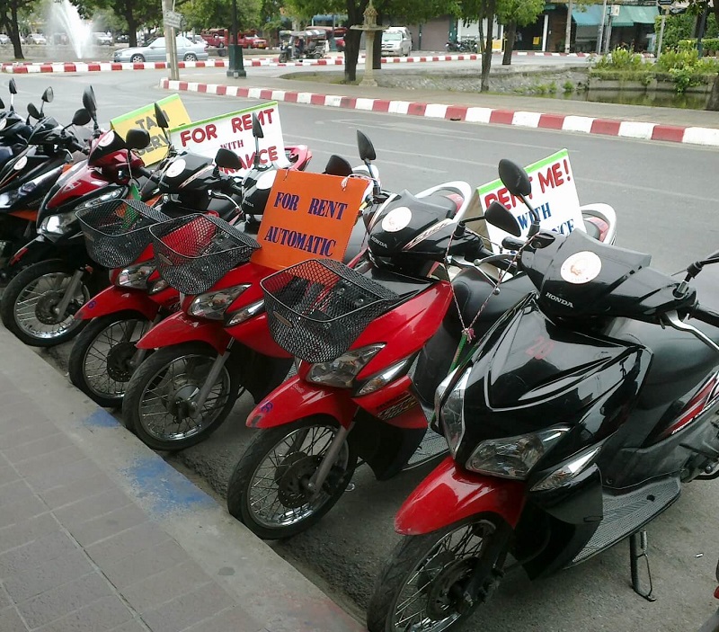 Địa điểm cho thuê nhiều loại xe máy khác nhau ở Đà Lạt