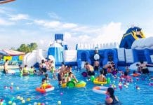 10 khu vui chơi trẻ em ở Hà Đông “vô vàn” trò chơi cho bé Công viên nước tại khu vui chơi Hà Đông Water Fun