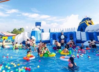 10 khu vui chơi trẻ em ở Hà Đông “vô vàn” trò chơi cho bé Công viên nước tại khu vui chơi Hà Đông Water Fun