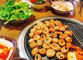 9 cách làm và cách ướp lòng nướng NGON CHUẨN VỊ với sa tế, nghệ,…. Món lòng nướng hàn quốc