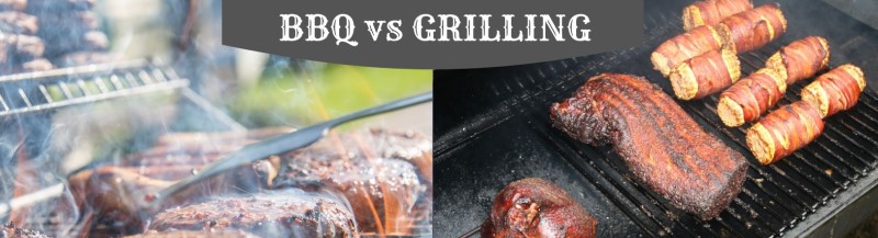 So sánh giữa nướng BBQ là nướng Grill