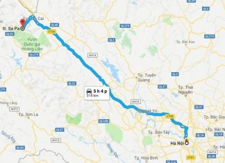 Thời gian và khoảng cách từ Hà Nội đi Sapa bao nhiêu km?