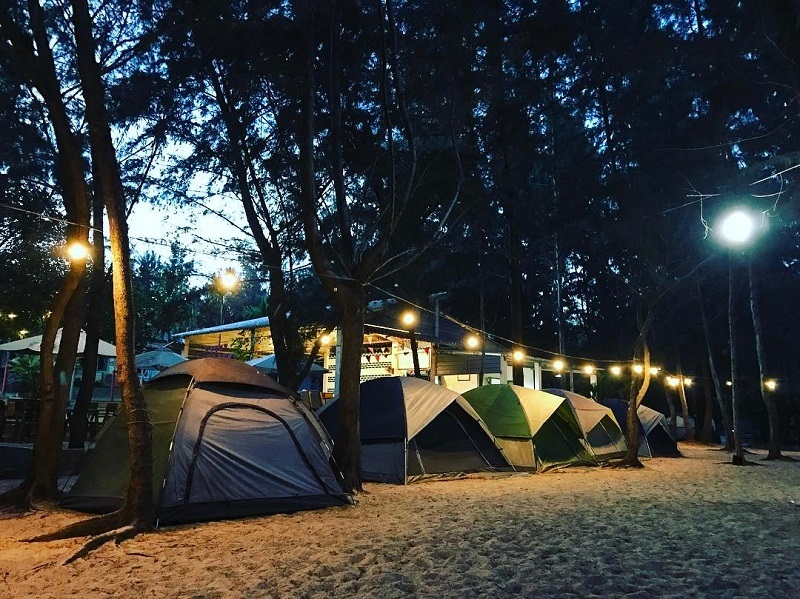 Cắm trại buổi tối ở Zenna 