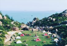 Review khu dã ngoại Trung Lương – Địa điểm cắm trại picnic hot nhất Bình Định Quang cảnh khu cắm trại Trung Lương yên bình và thơ mộng