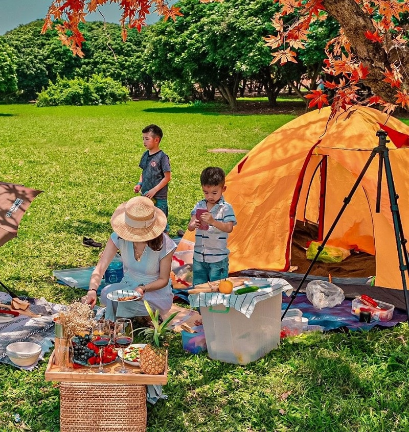 Khám phá 5 điều thú vị khi tới khu cắm trại ở Ecopark vào dịp hè