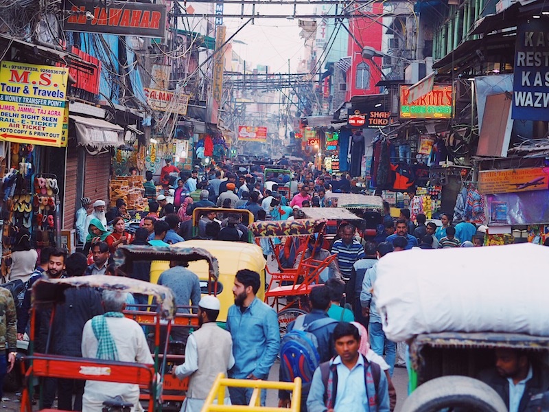 Khu phố sầm uất tại Ấn Độ
