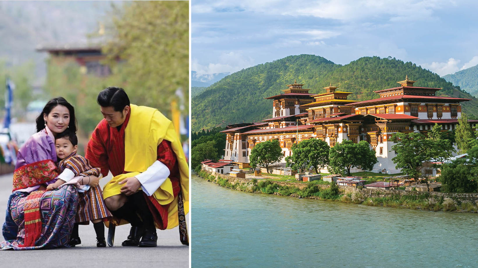 Gia đình nhỏ của Đức vua thứ 5 trị vì Bhutan