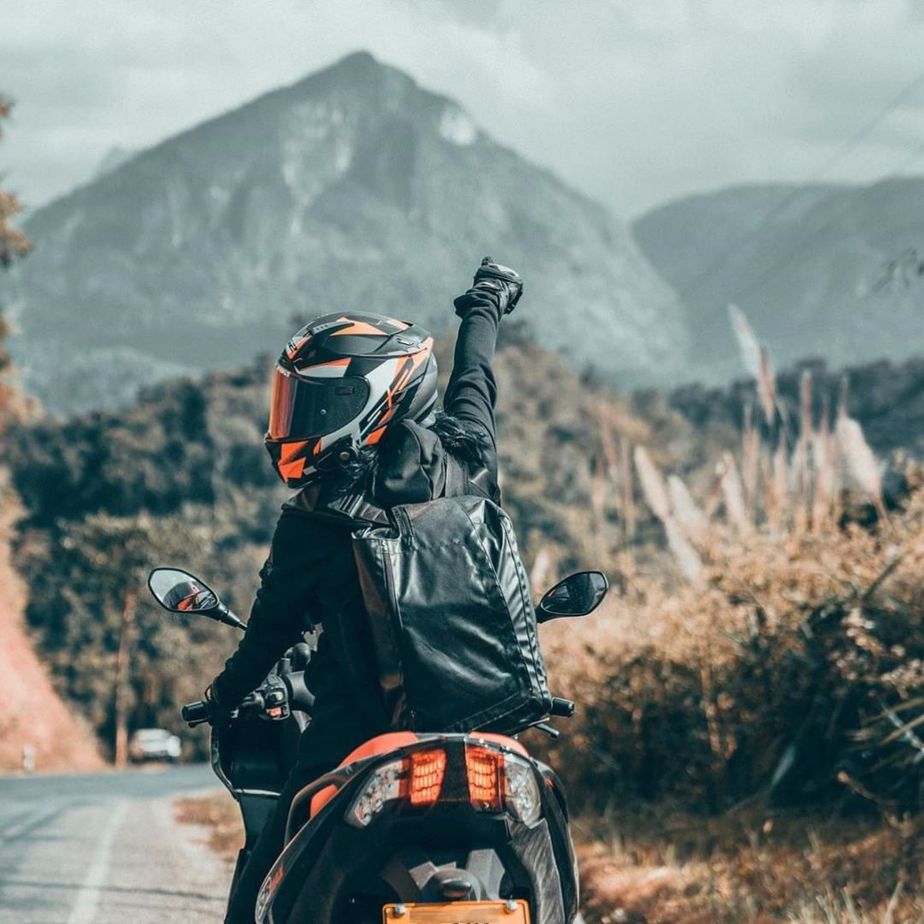 Phượt đường trên núi bằng xe máy tự lái