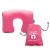 Msquare Neck Pillow Pink