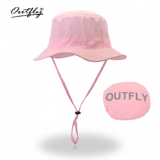 Mũ Bucket nữ Outfly B09004A pink