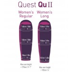Túi ngủ văn phòng du lịch nữ Sea to Summit Quest QuII STMQU210 M & L 