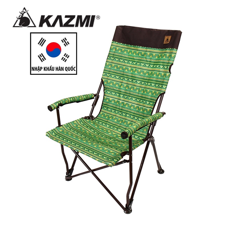Ghế gấp thư giãn lưng cao Kazmi K3T3C026