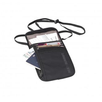 Túi đựng hộ chiếu đeo cổ Seatosummit Neck Wallet 5 Black