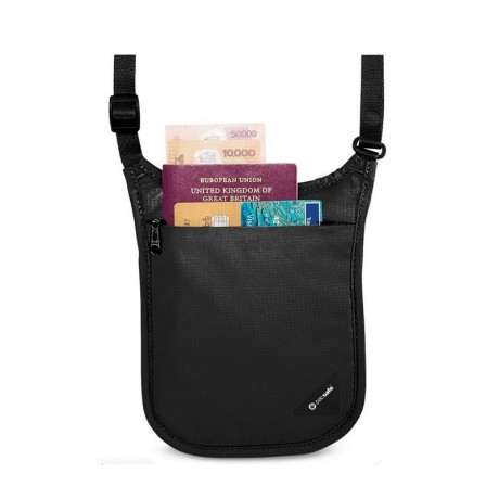Túi đựng hộ chiếu đeo cổ Pacsafe V75 RFID Blocking