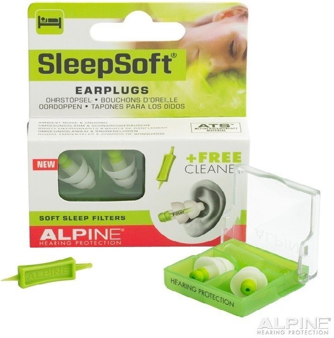 nút bịt tai chống ồn khi ngủ Alpine Sleepsoft