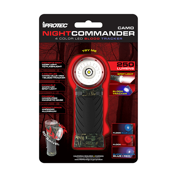 đèn pin cầm tay Nebo Night Commander Blood Tracker