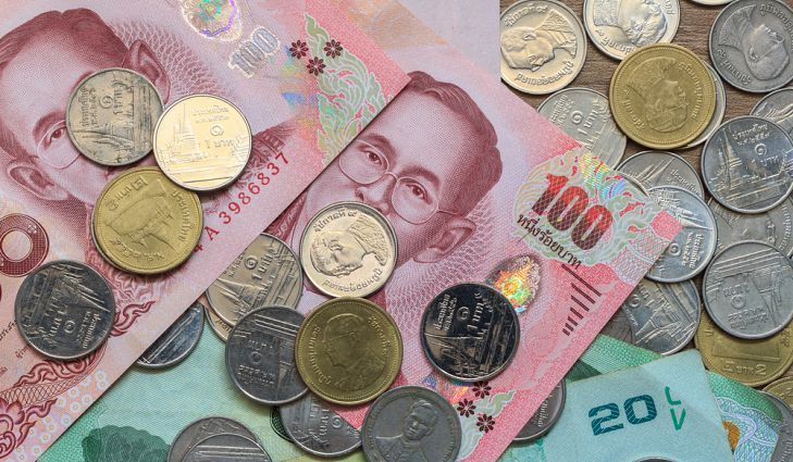 Tiền xu và tiền giấy của Thái Lan