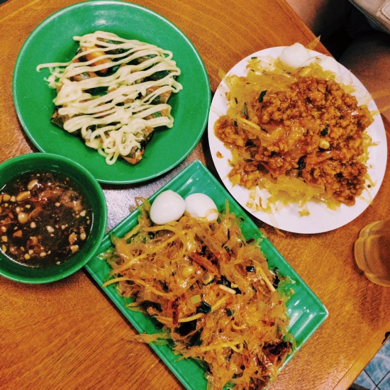 bánh tráng xoài