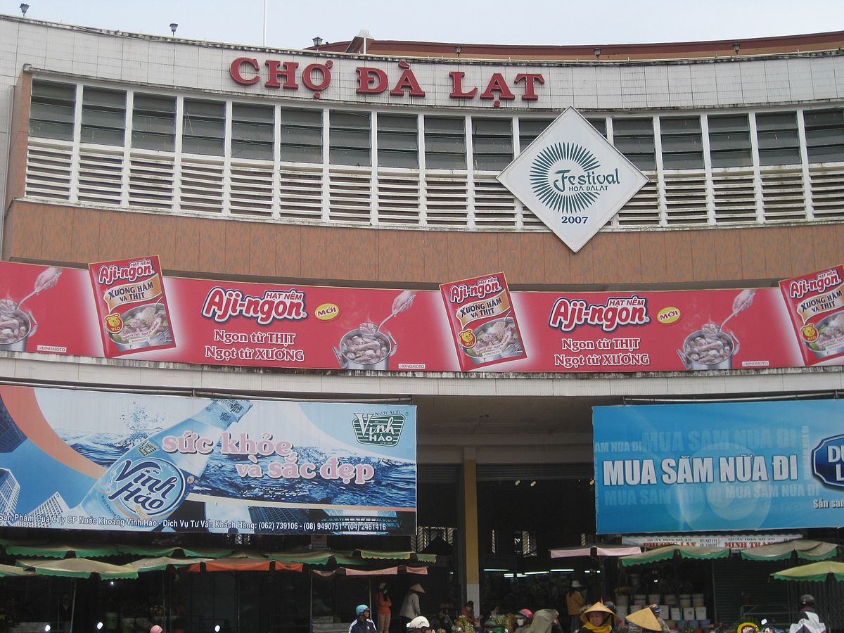 Chợ Đà Lạt ở đường nào