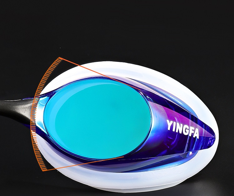thiết kế Mắt kính bơi mạ nhiều màu độ nét cao, chống sương mù Yingfa Y340AF (V)