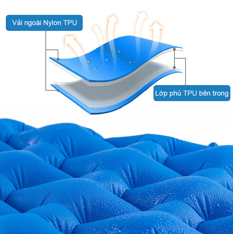 Chất liệu Nylon TPU chống nước, bền màu