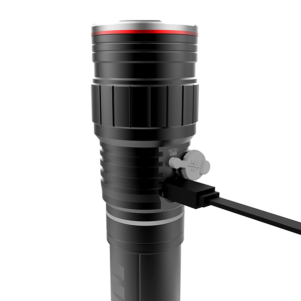 thiết kế bền chắc của chiếc đèn pin sạc điện Nebo